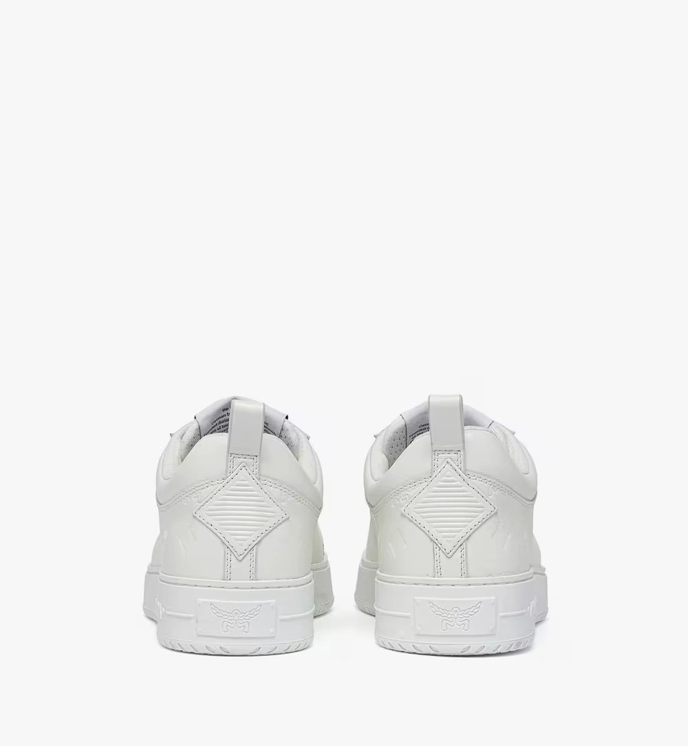 35 IT / W Neo Terrain Lo Sneakers in Monogram Leather Grey