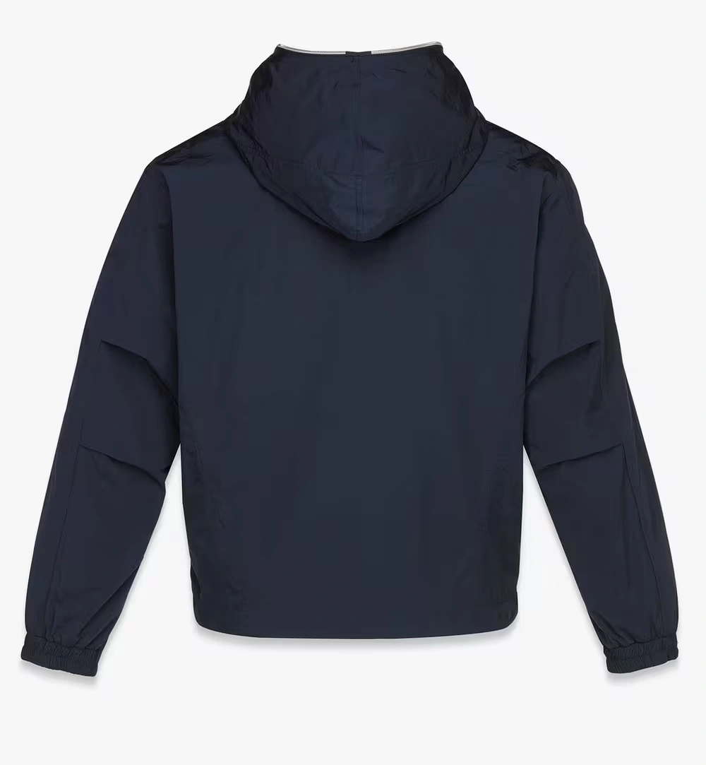 XX-Large Laurel Logo Windbreaker in ECONYL® Blue