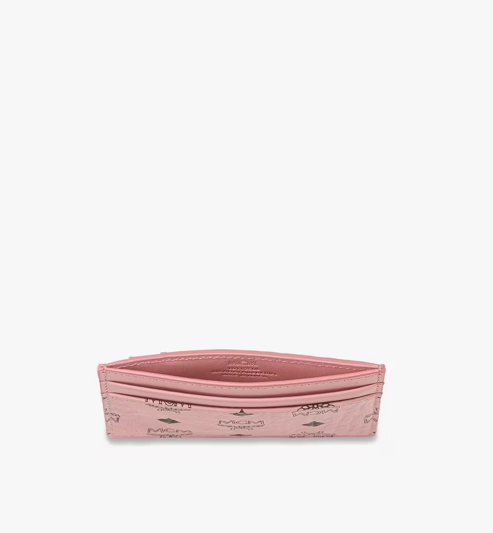 Mini Aren Card Case in Visetos Pink