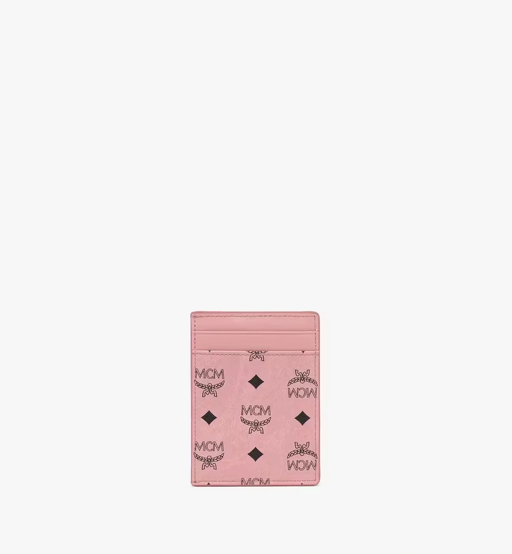 Mini Aren Card Case in Visetos Pink