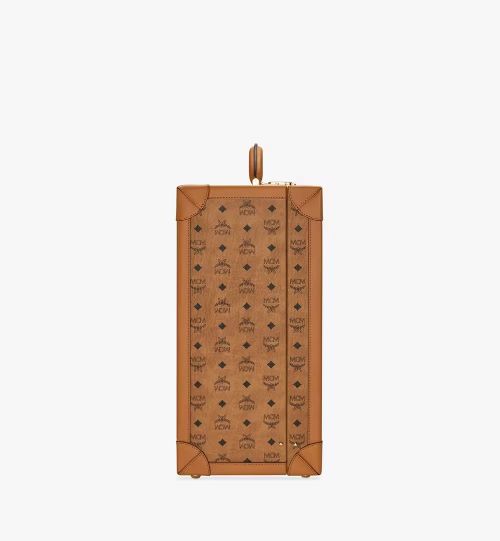 Medium Suitcase in Visetos Cognac