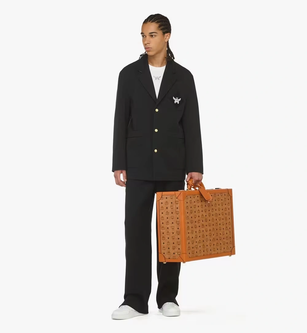 Small Suitcase in Visetos Cognac