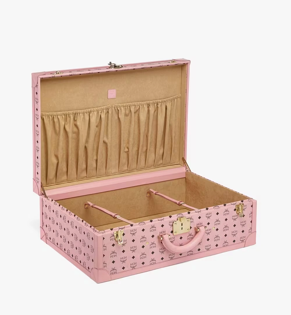 Medium Suitcase in Visetos Pink