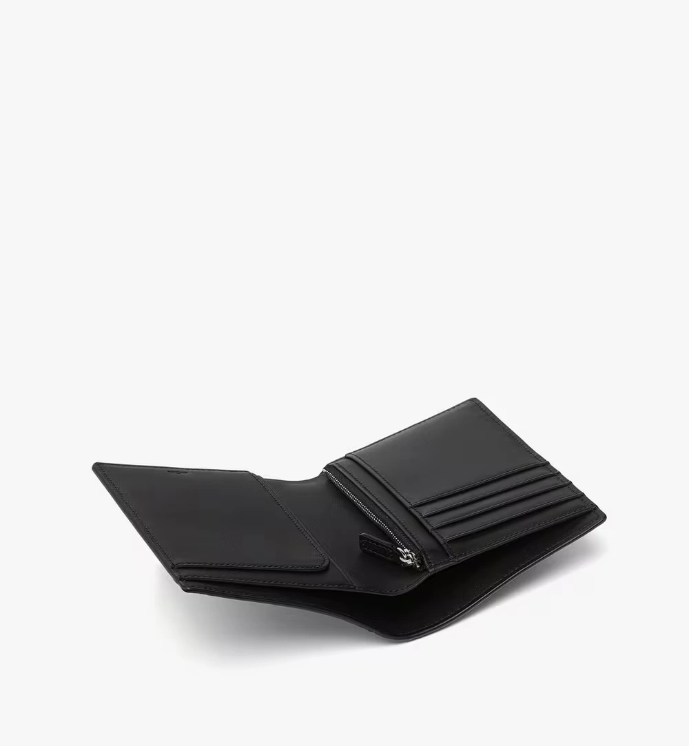One Size Ottomar Passport Holder in Visetos Black