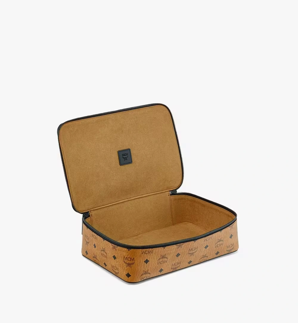 Medium Ottomar Travel Case in Visetos Cognac