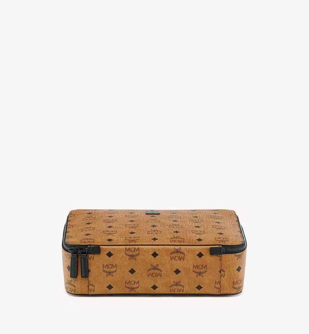 Medium Ottomar Travel Case in Visetos Cognac 3 Medium Ottomar Travel Case in Visetos Cognac