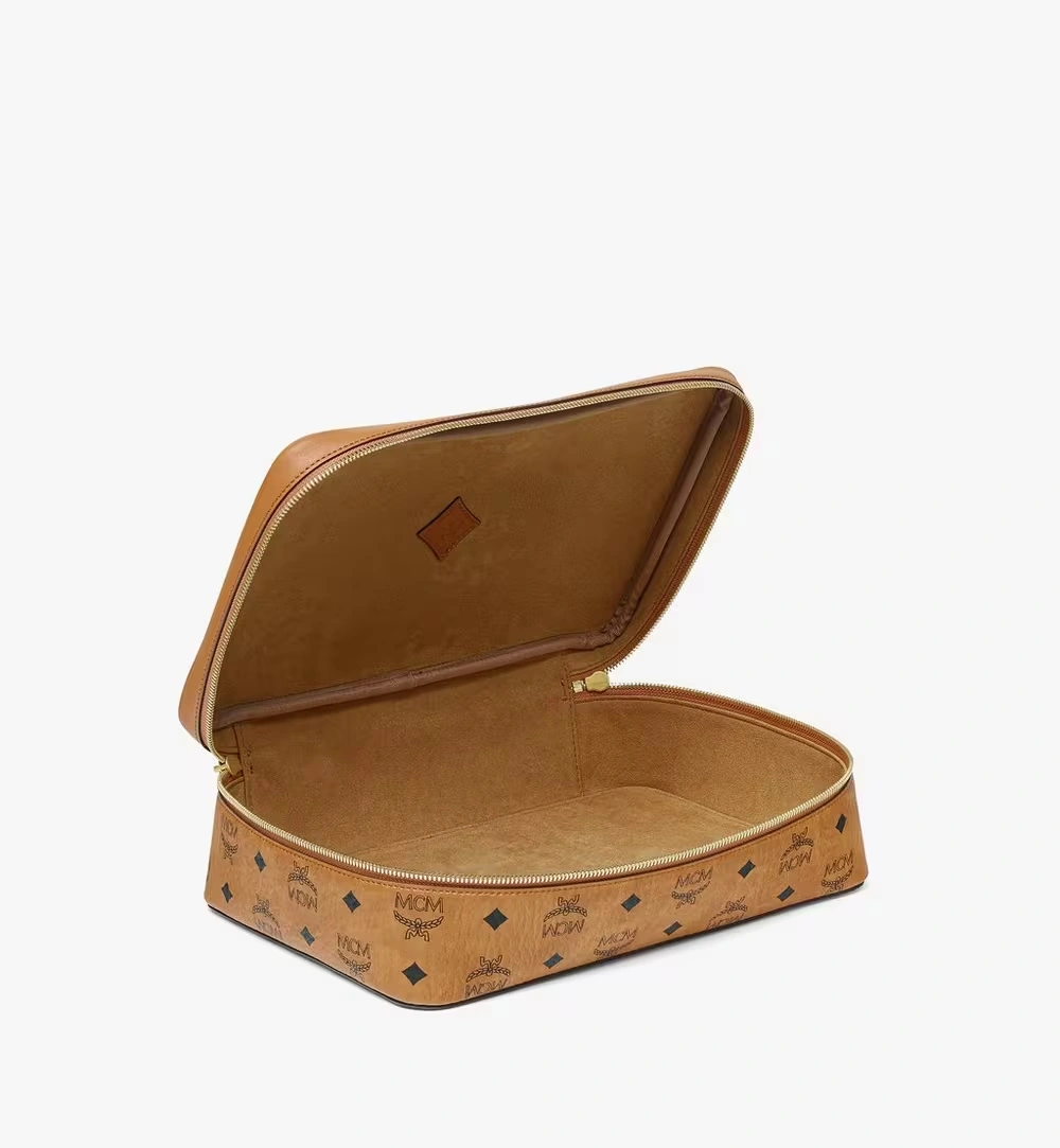 Medium Ottomar Travel Case in Visetos Cognac