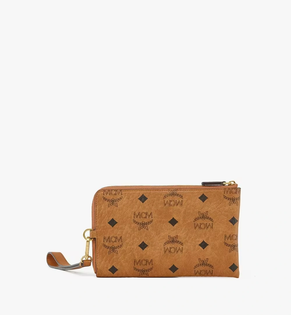 Mini Ottomar Travel Pouch in Visetos Cognac