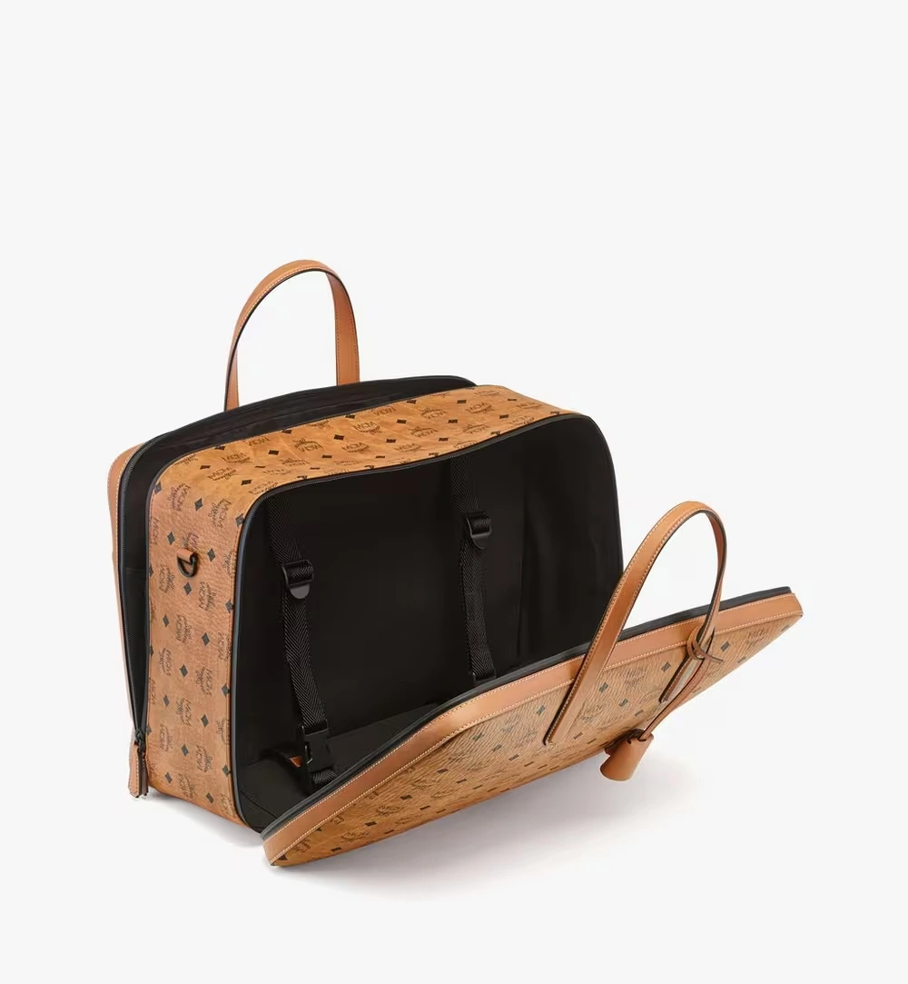 Medium Ottomar Garment Bag in Visetos Cognac
