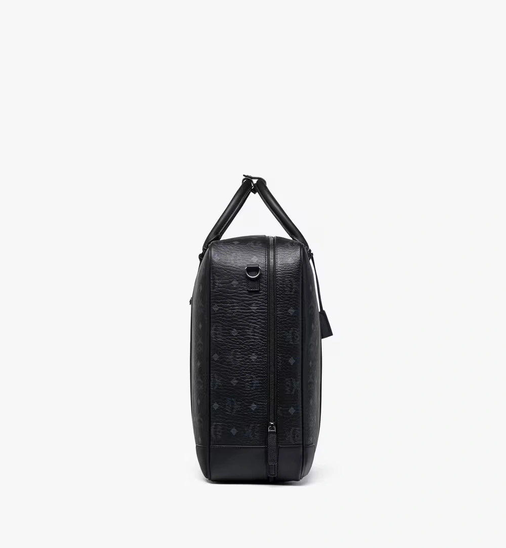 Large Ottomar Suitcase in Visetos Black