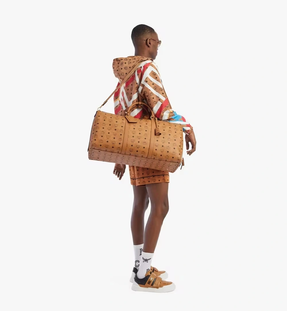 55cm / 22" Ottomar Weekender Bag in Visetos Cognac
