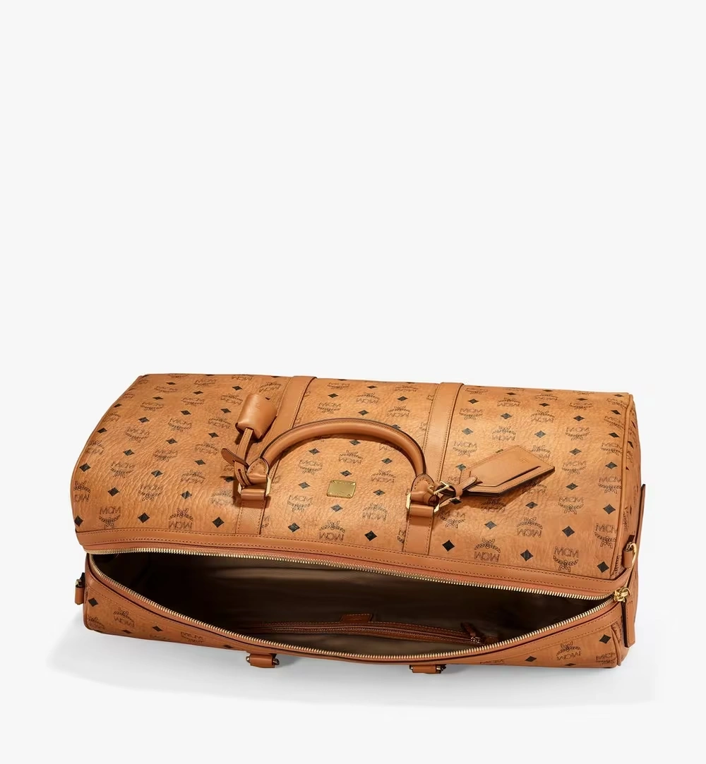 55cm / 22" Ottomar Weekender Bag in Visetos Cognac