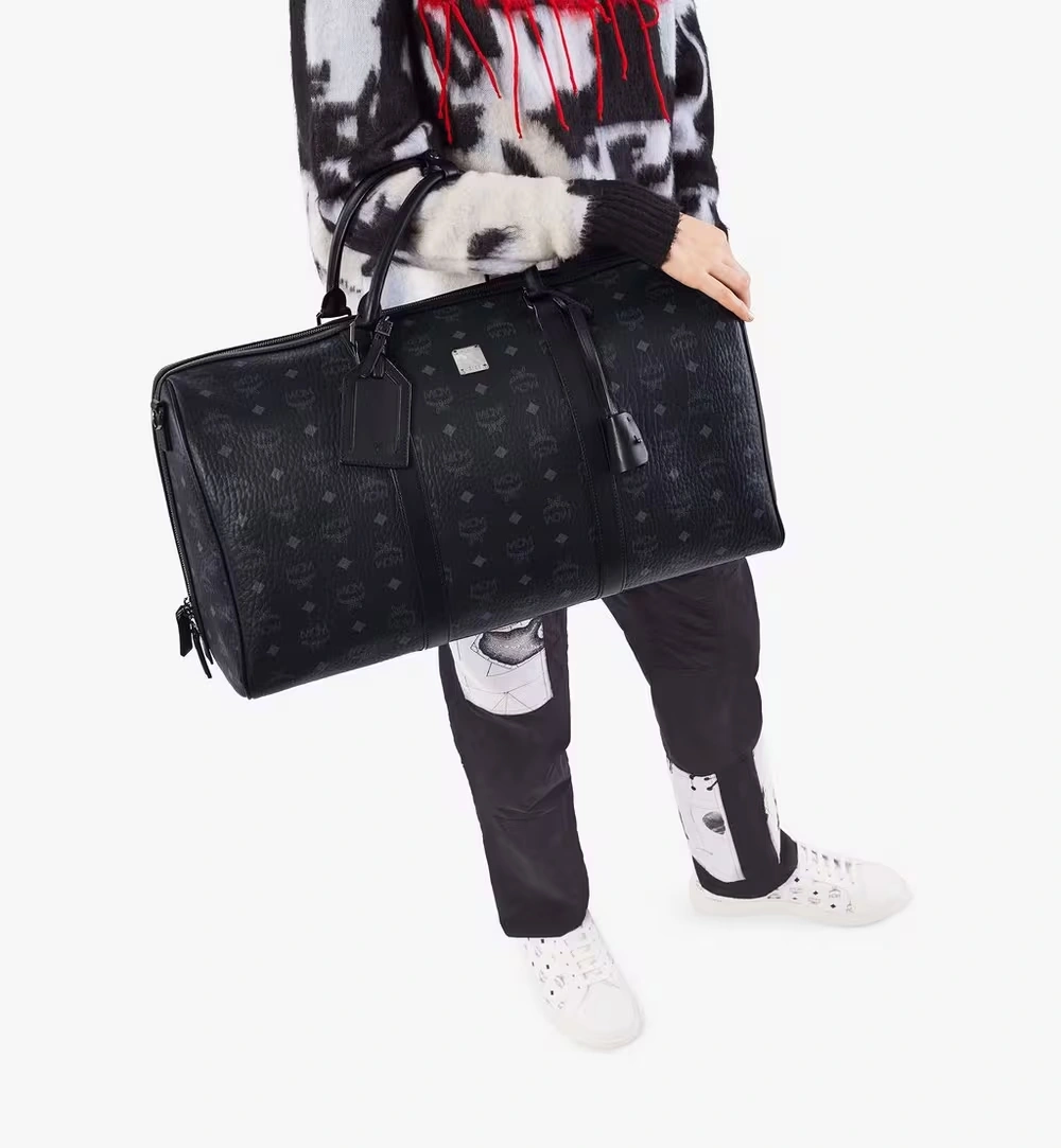 50.5cm / 19.9" Ottomar Weekender Bag in Visetos Black