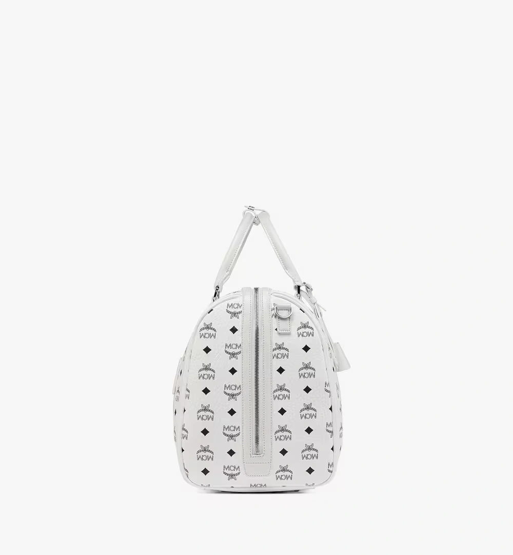 50.5cm / 19.9" Ottomar Weekender Bag in Visetos White
