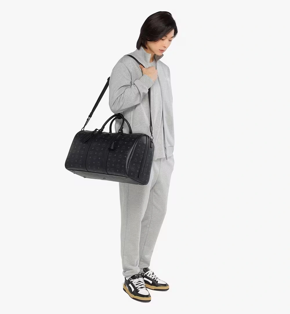 50.5cm / 19.9" Ottomar Weekender Bag in Visetos Black