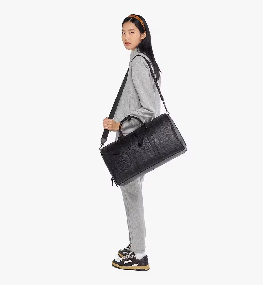 50.5cm / 19.9" Ottomar Weekender Bag in Visetos Black
