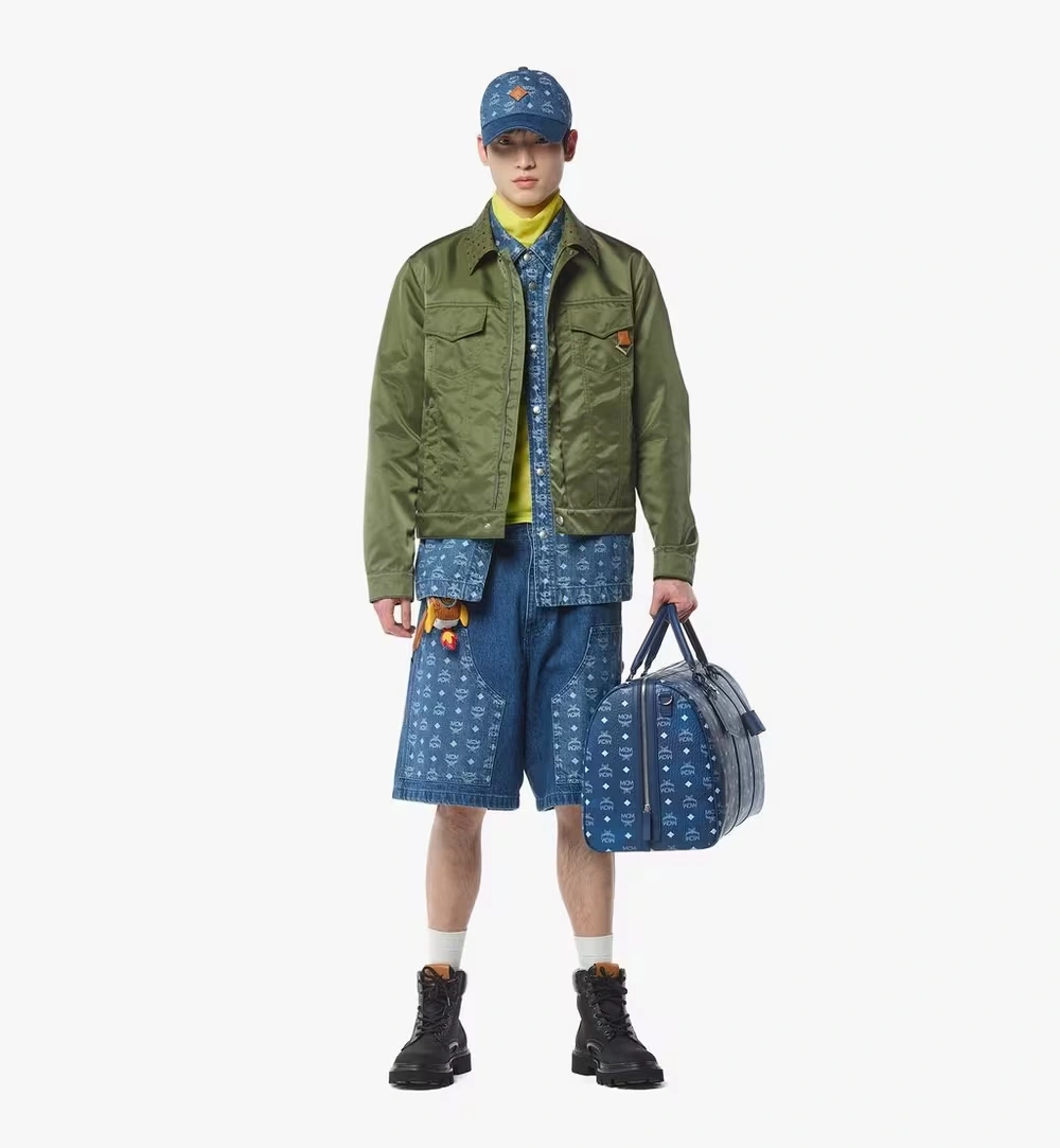 55cm / 22" Ottomar Weekender Bag in Visetos Blue
