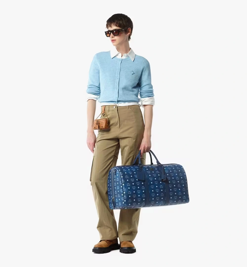 55cm / 22" Ottomar Weekender Bag in Visetos Blue