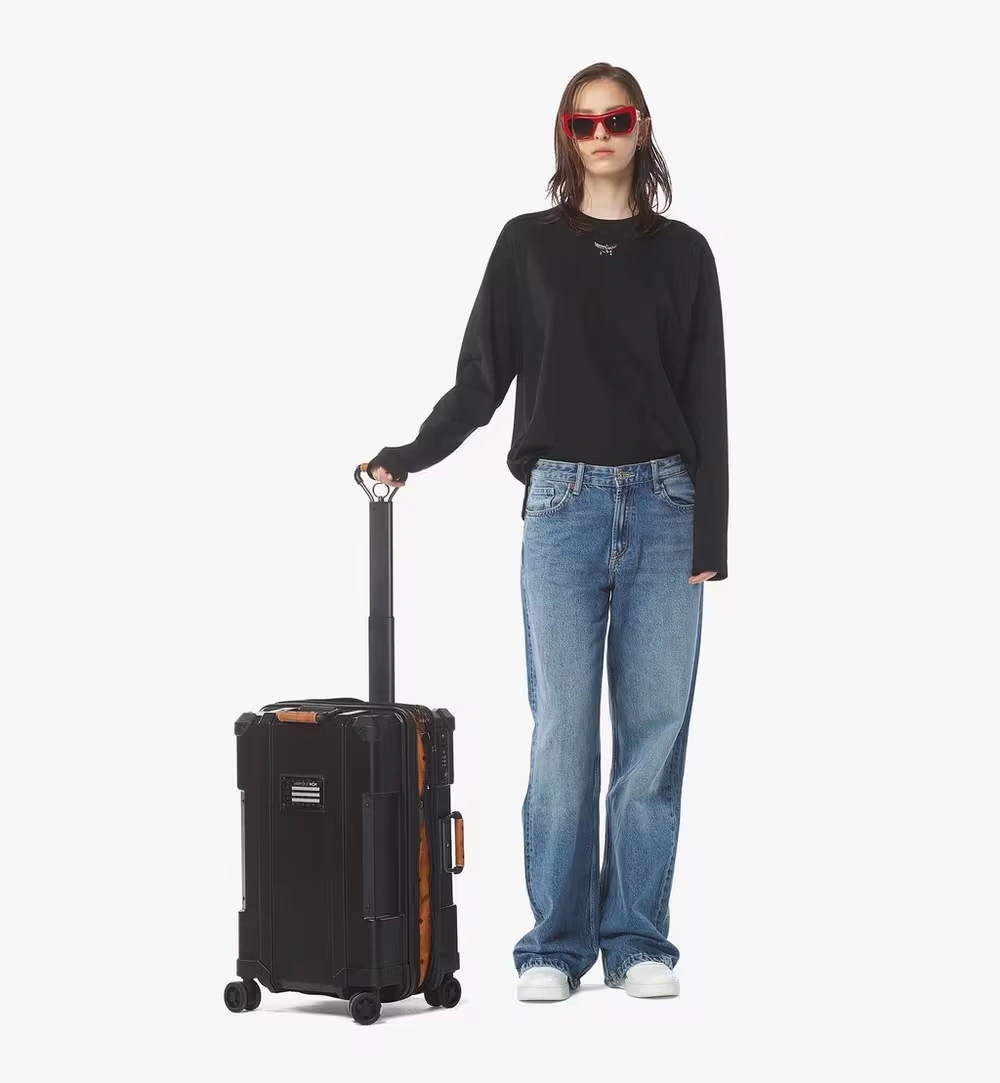56.6cm / 22" Expandable MCM X HARPER COLLECTIVE Cabin Expandable Black