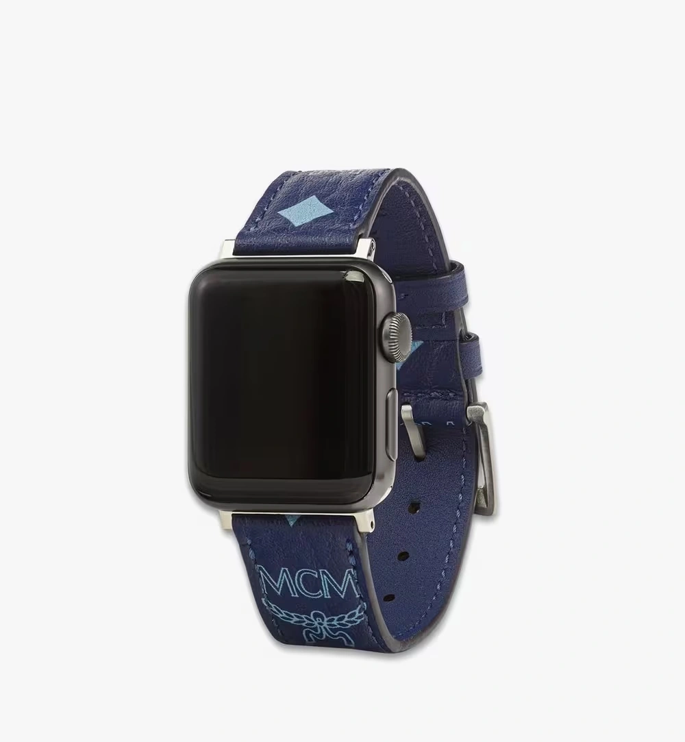 Fits 38mm / 40mm / 41mm Watch 38-41mm Apple Watch Band in Visetos Blue