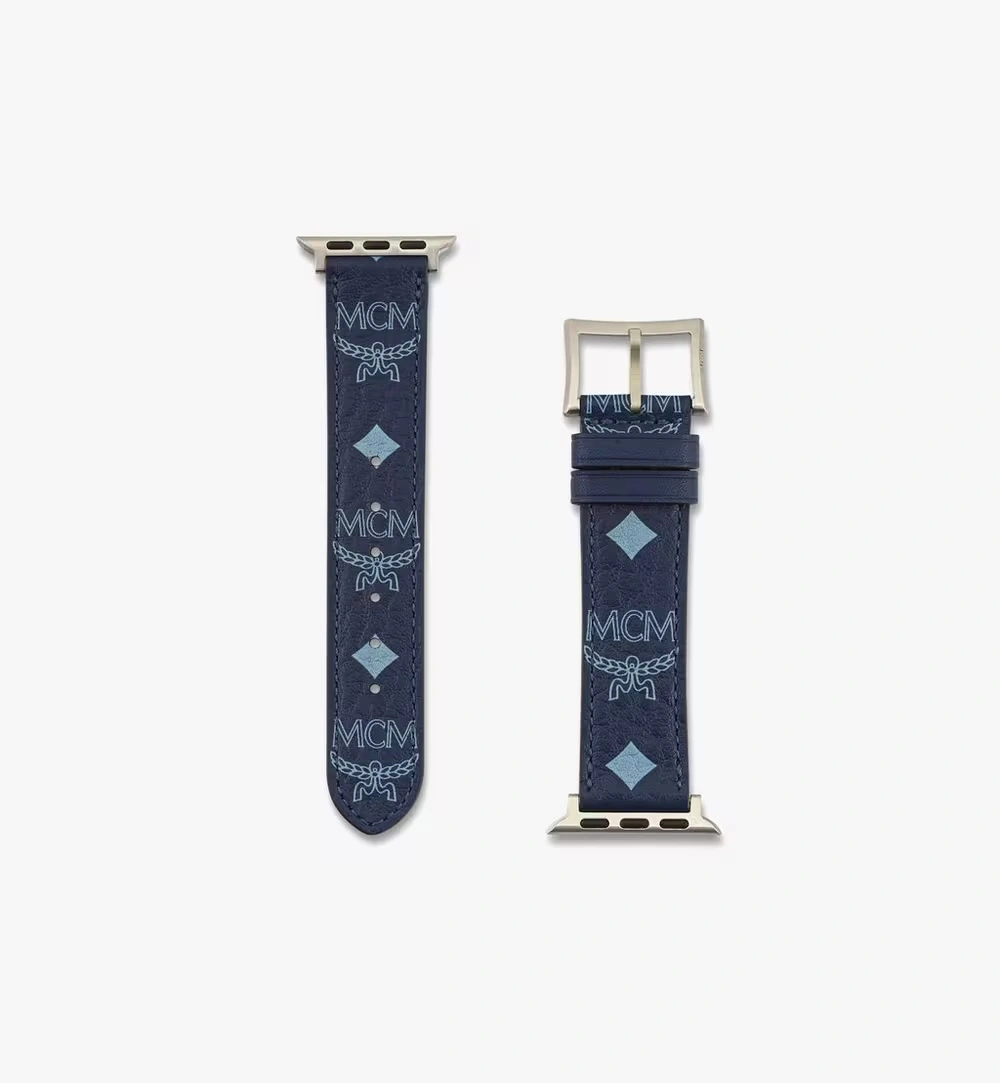 Fits 38mm / 40mm / 41mm Watch 38-41mm Apple Watch Band in Visetos Blue