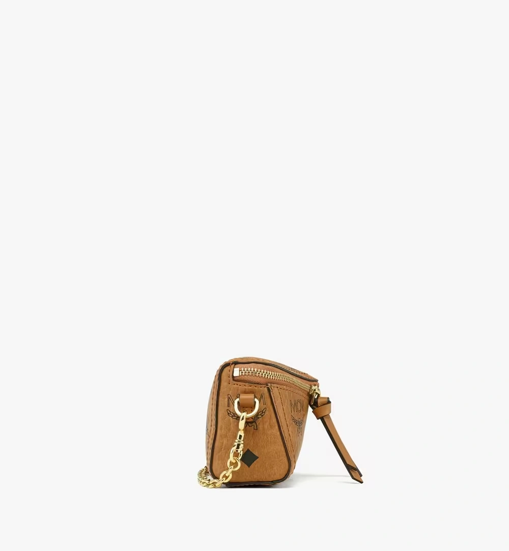 One Size Diamant 3D Charm in Visetos Cognac