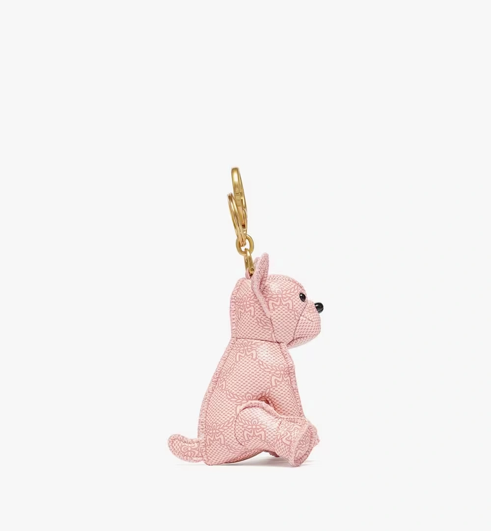 One Size Himmel French Bulldog Charm in Lauretos Pink