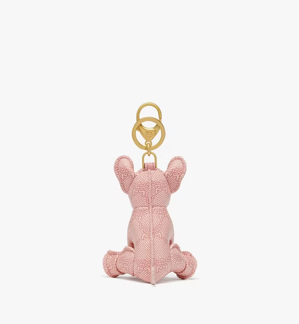 One Size Himmel French Bulldog Charm in Lauretos Pink