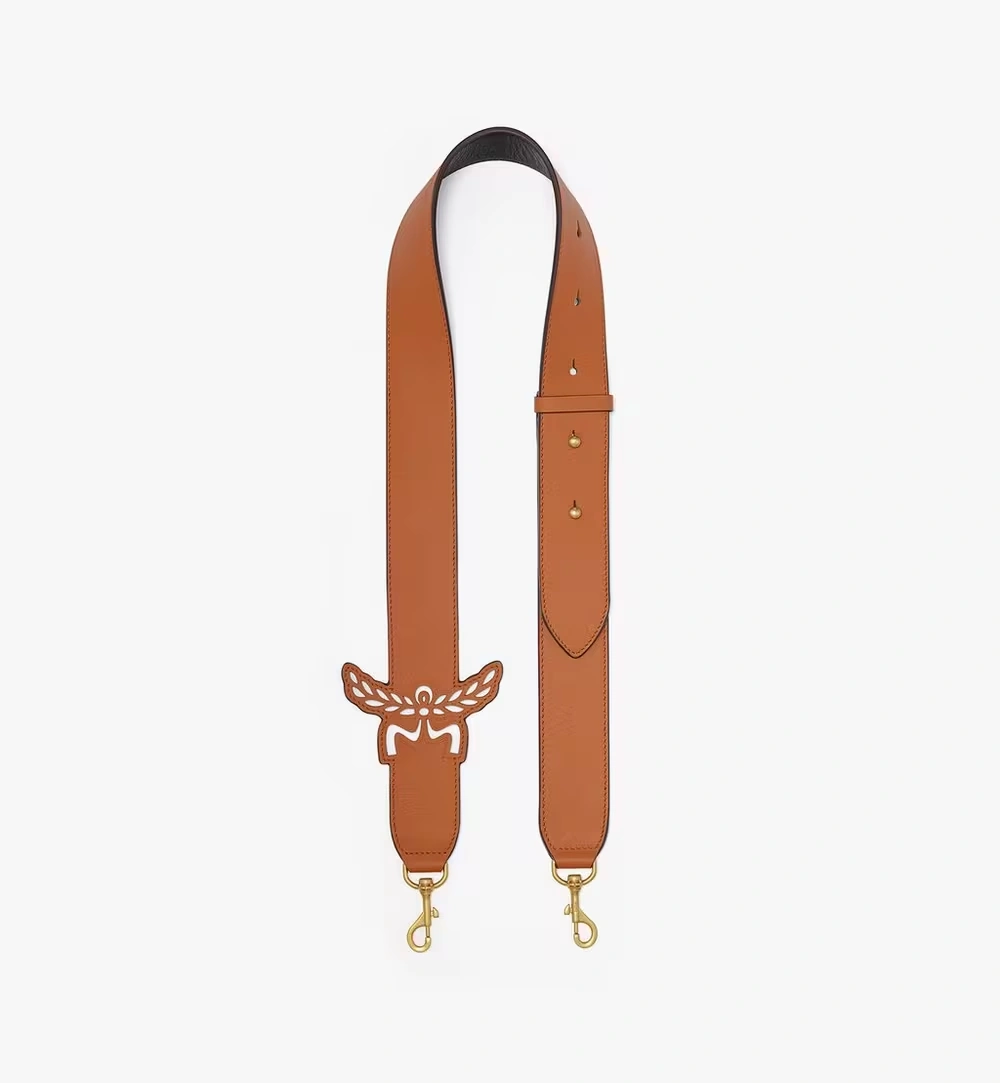 One Size Himmel Laurel Shoulder Strap in Nappa Leather Orange