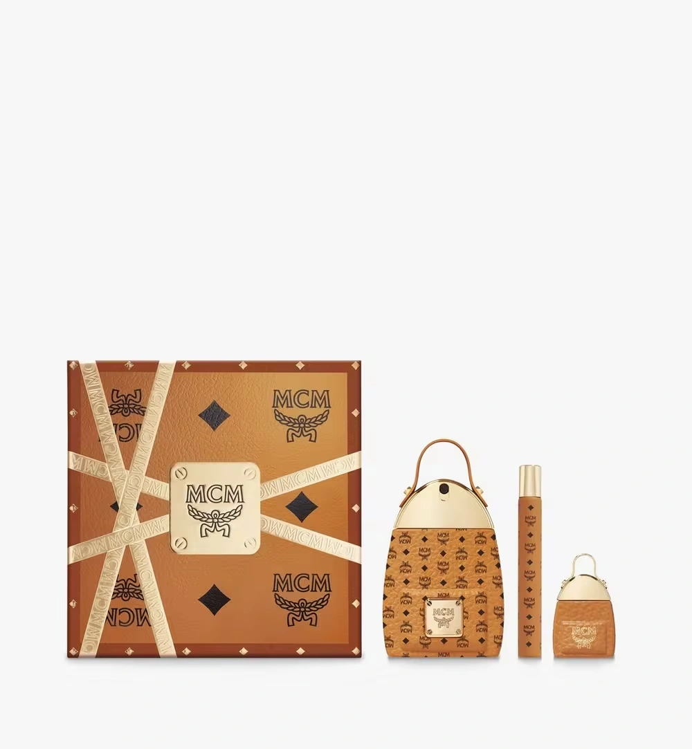3-piece set MCM Eau de Parfum Holiday Gift Set Cognac