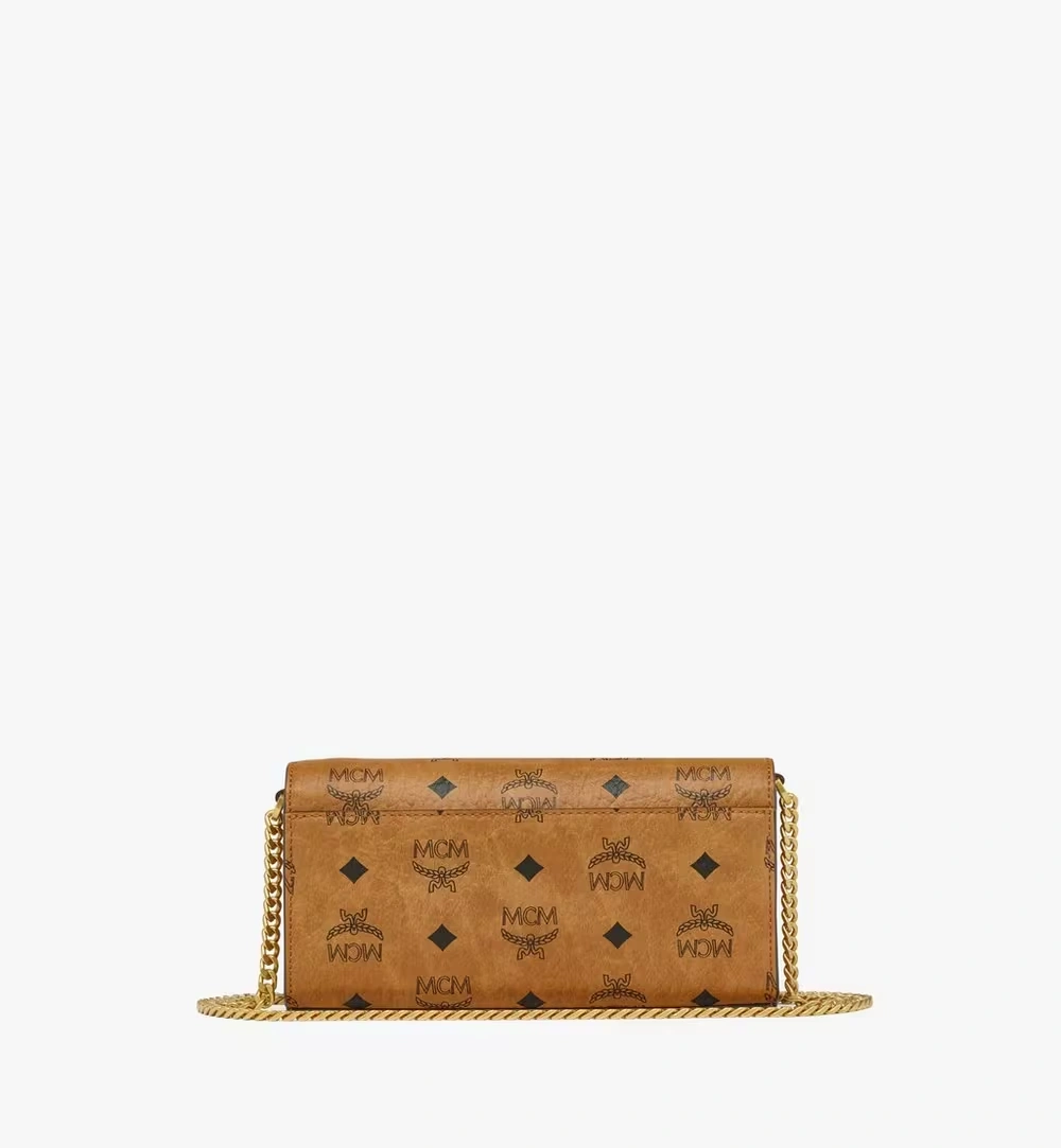 Mini Aren Shoulder Bag in Visetos Cognac 4 Mini Aren Shoulder Bag in Visetos Cognac
