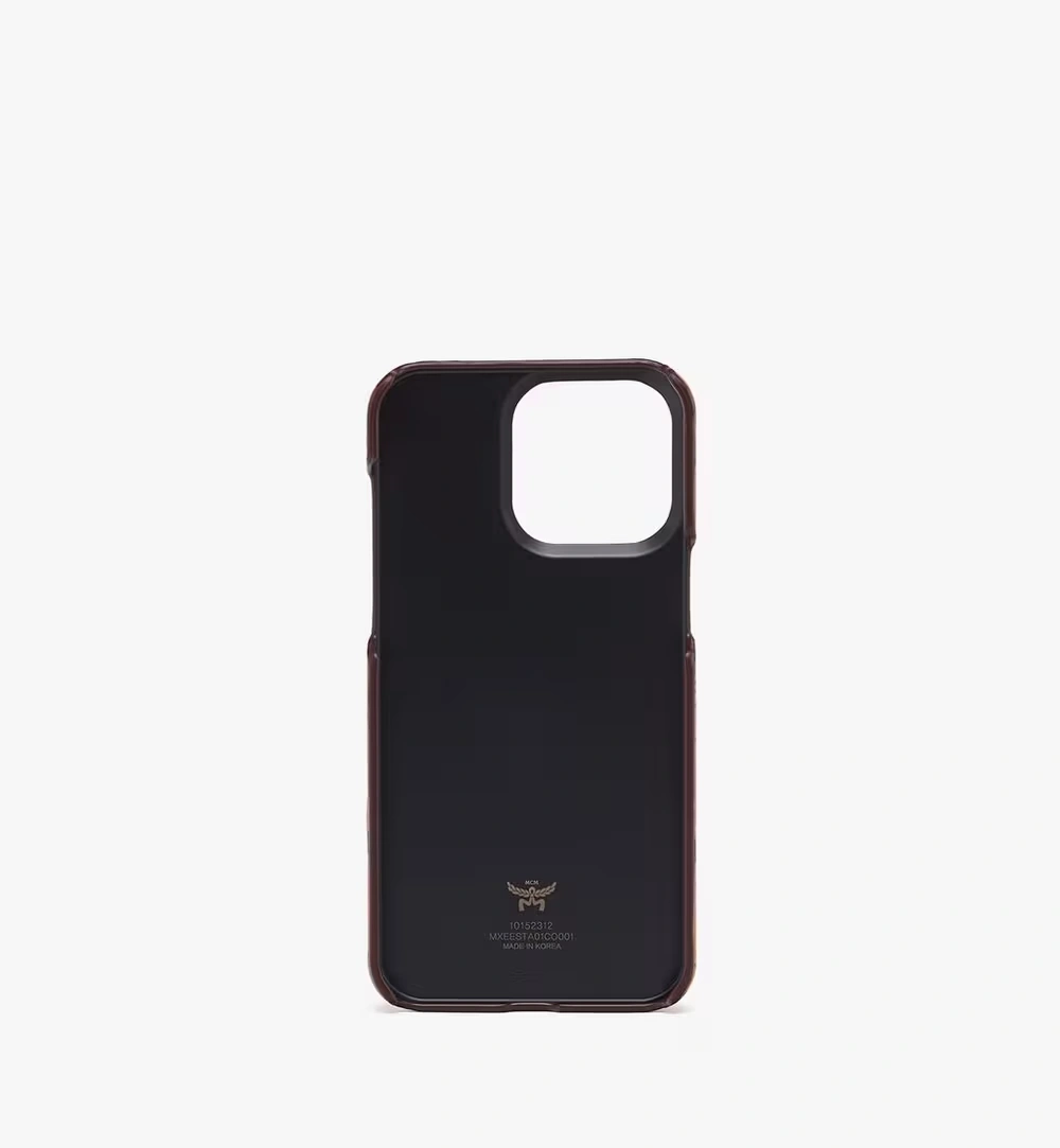 iPhone 15 Pro Max iPhone 15 Pro Max Case in Maxi Visetos Cognac