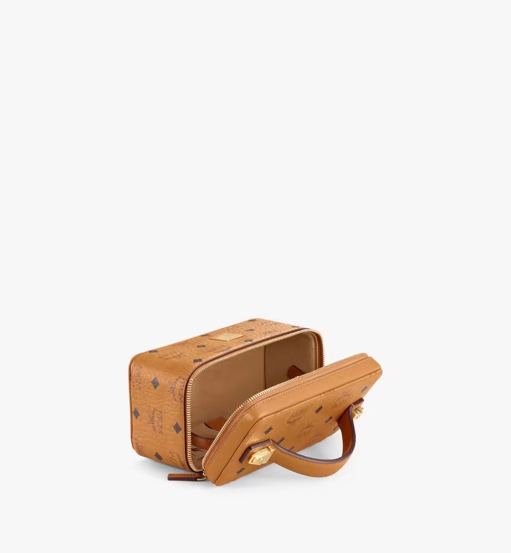 Mini Rockstar Vanity Case in Visetos Original Cognac 3 Mini Rockstar Vanity Case in Visetos Original Cognac