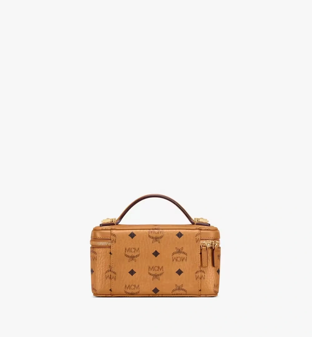 Mini Rockstar Vanity Case in Visetos Original Cognac 4 Mini Rockstar Vanity Case in Visetos Original Cognac