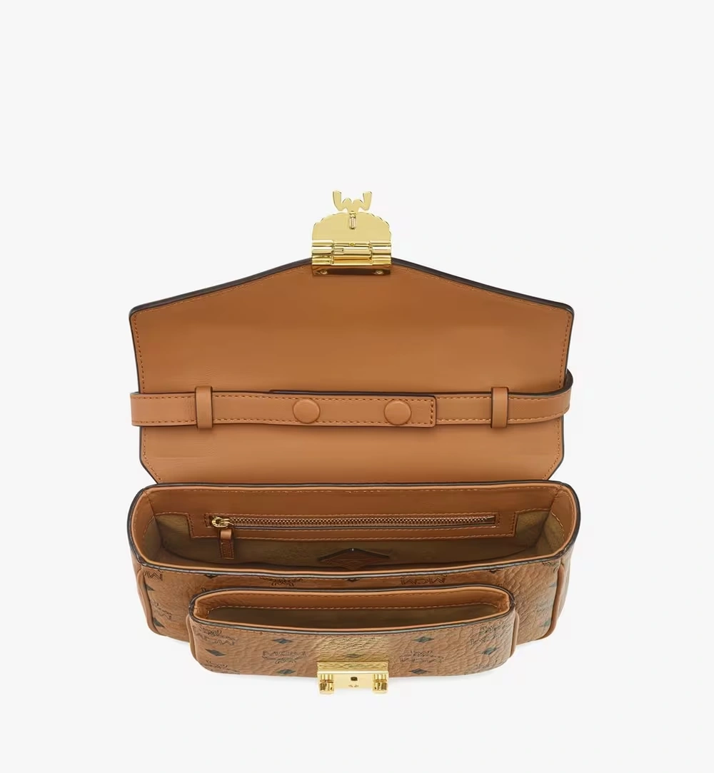 Medium Tracy Crossbody in Visetos Cognac 3 Medium Tracy Crossbody in Visetos Cognac
