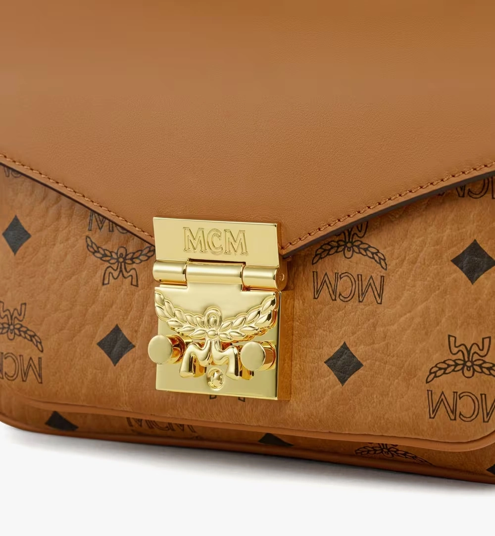Medium Tracy Crossbody in Visetos Cognac 5 Medium Tracy Crossbody in Visetos Cognac