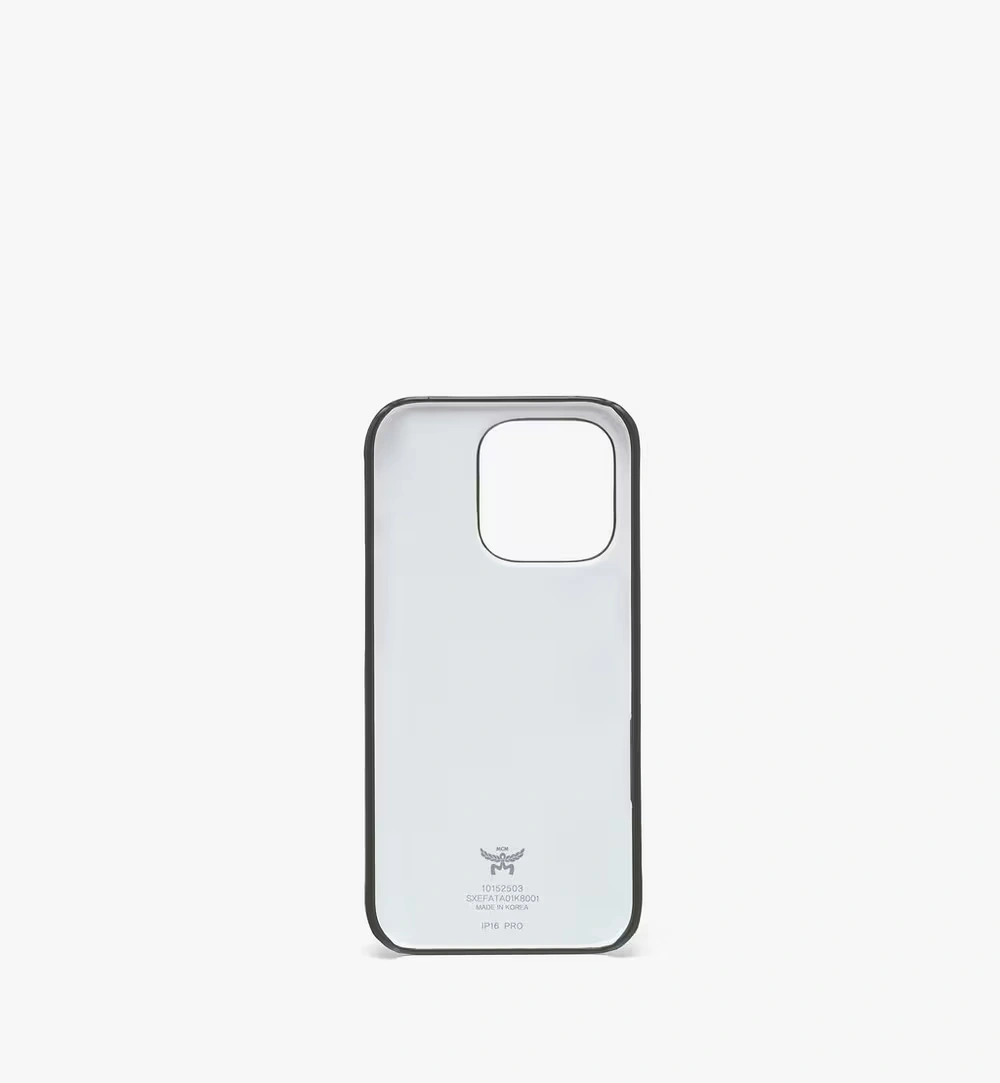 One Size iPhone 16 Pro Case in Visetos Green