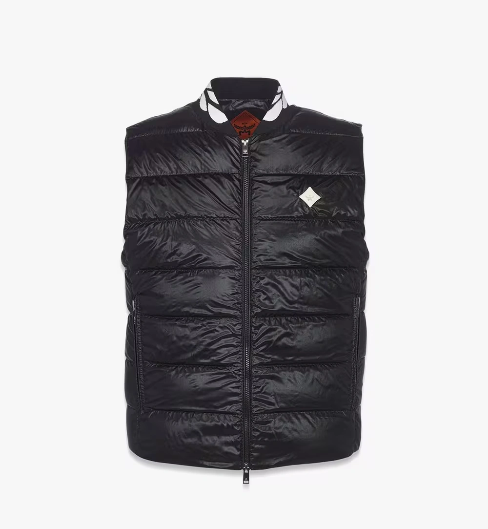 X-Small Packable Down Vest in ECONYL® Black