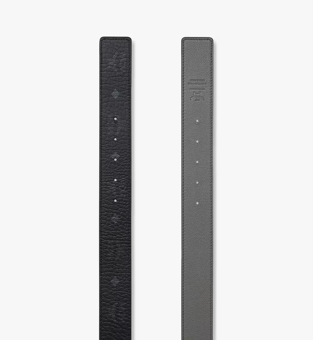 100cm / 39.3" Claus Tonal M Reversible Belt 1.5” Grey