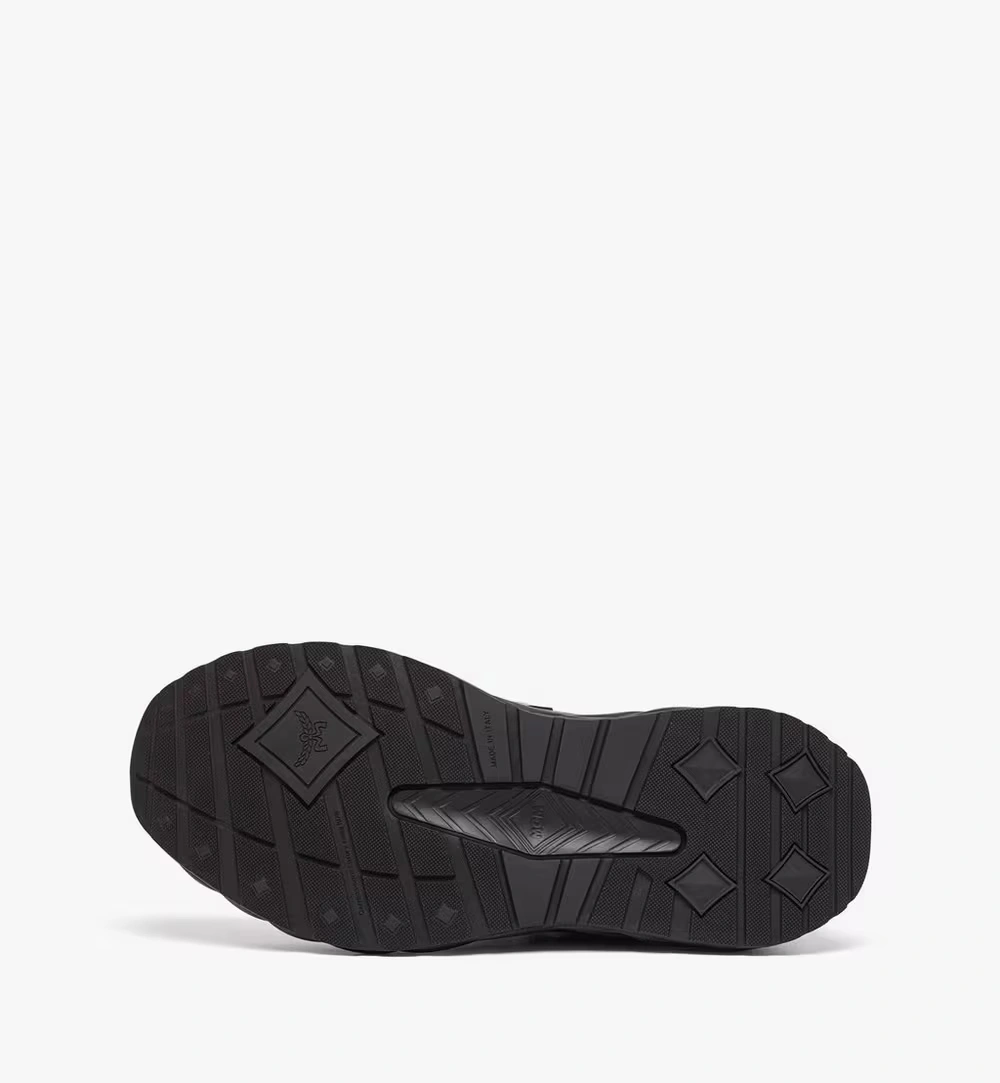 36 IT / W Skywander Lo Sneakers in Calf Suede and Leather Black