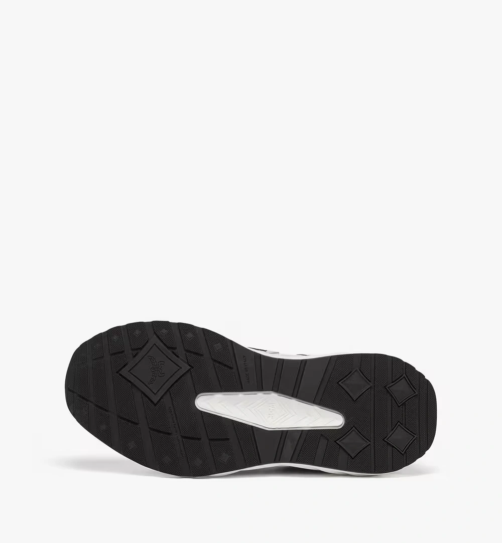 35 IT / W Skywander Lo Sneakers in Calf Suede and Leather Grey