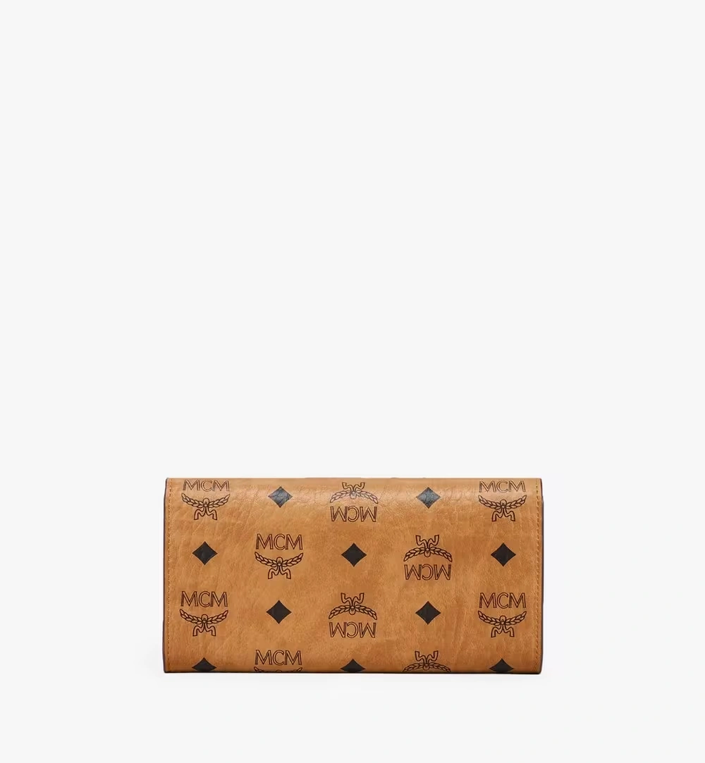 Large Tracy Wallet on Chain in Visetos Cognac