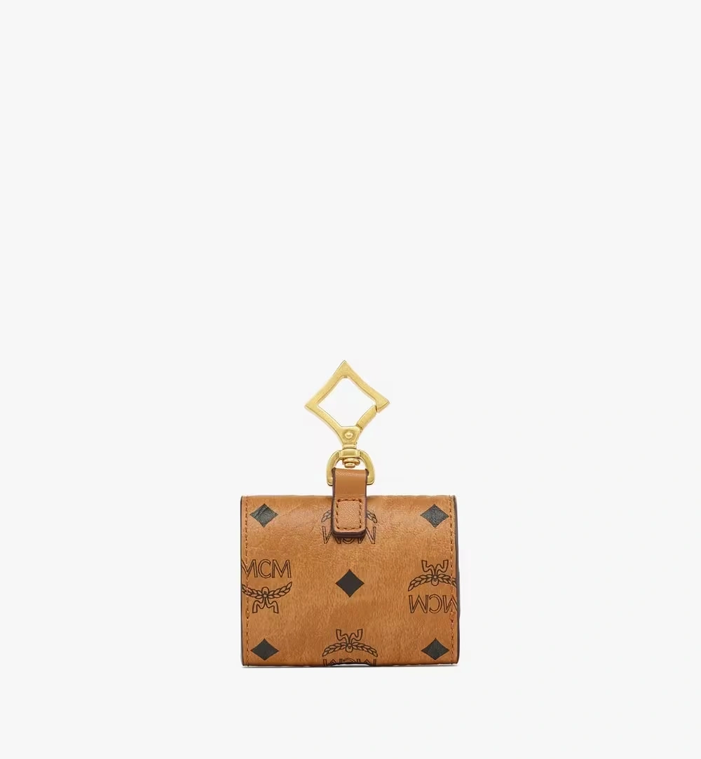 One Size AirPods Pro Case in Visetos Cognac