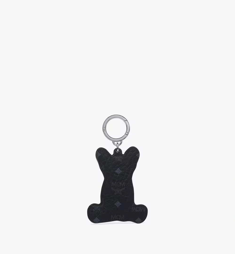 One Size Aren French Bulldog 2D Charm in Visetos Grey
