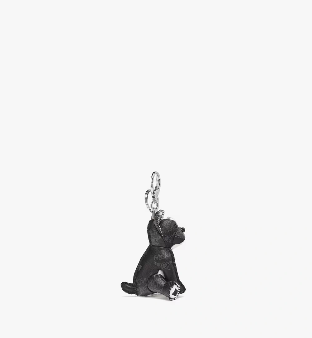 One Size Aren French Bulldog Charm in Visetos White