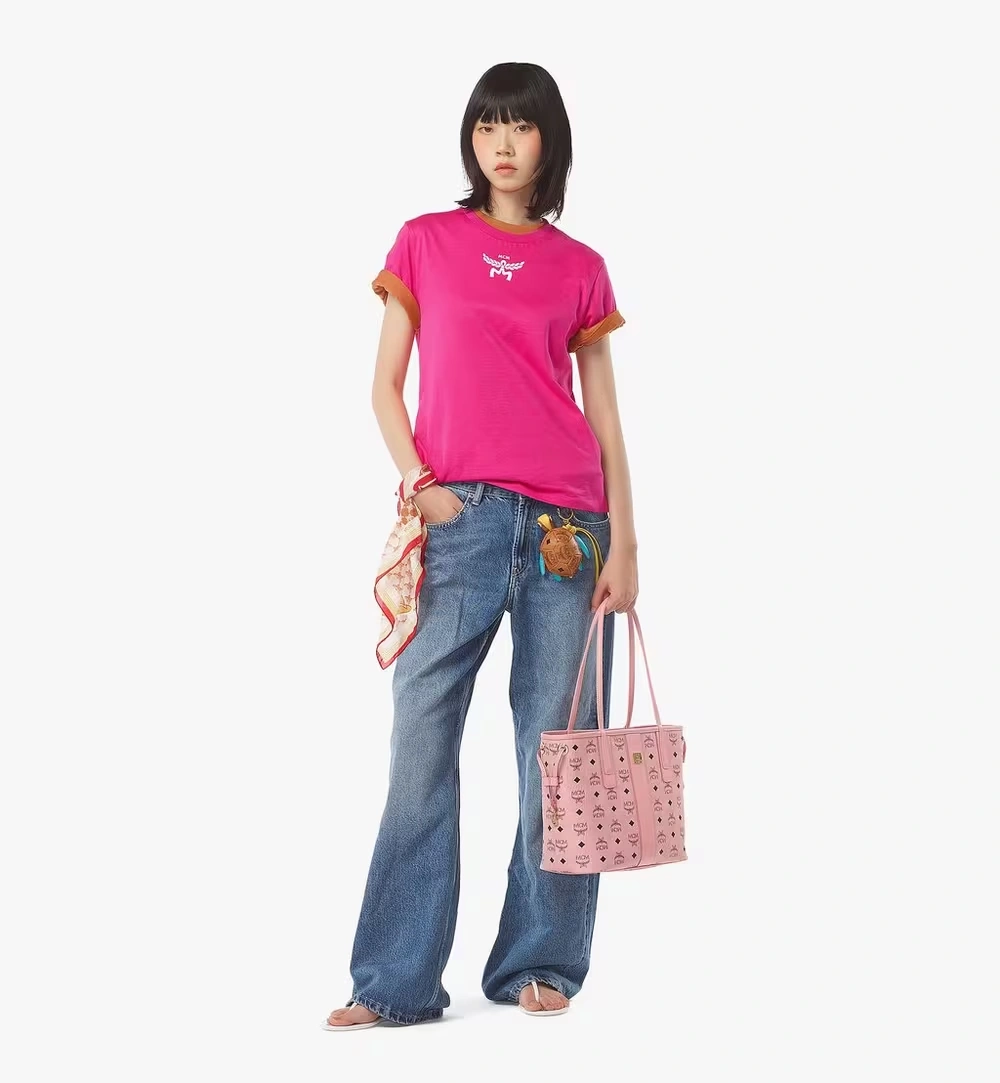 One Size Aren Turtle Charm in Visetos Cognac