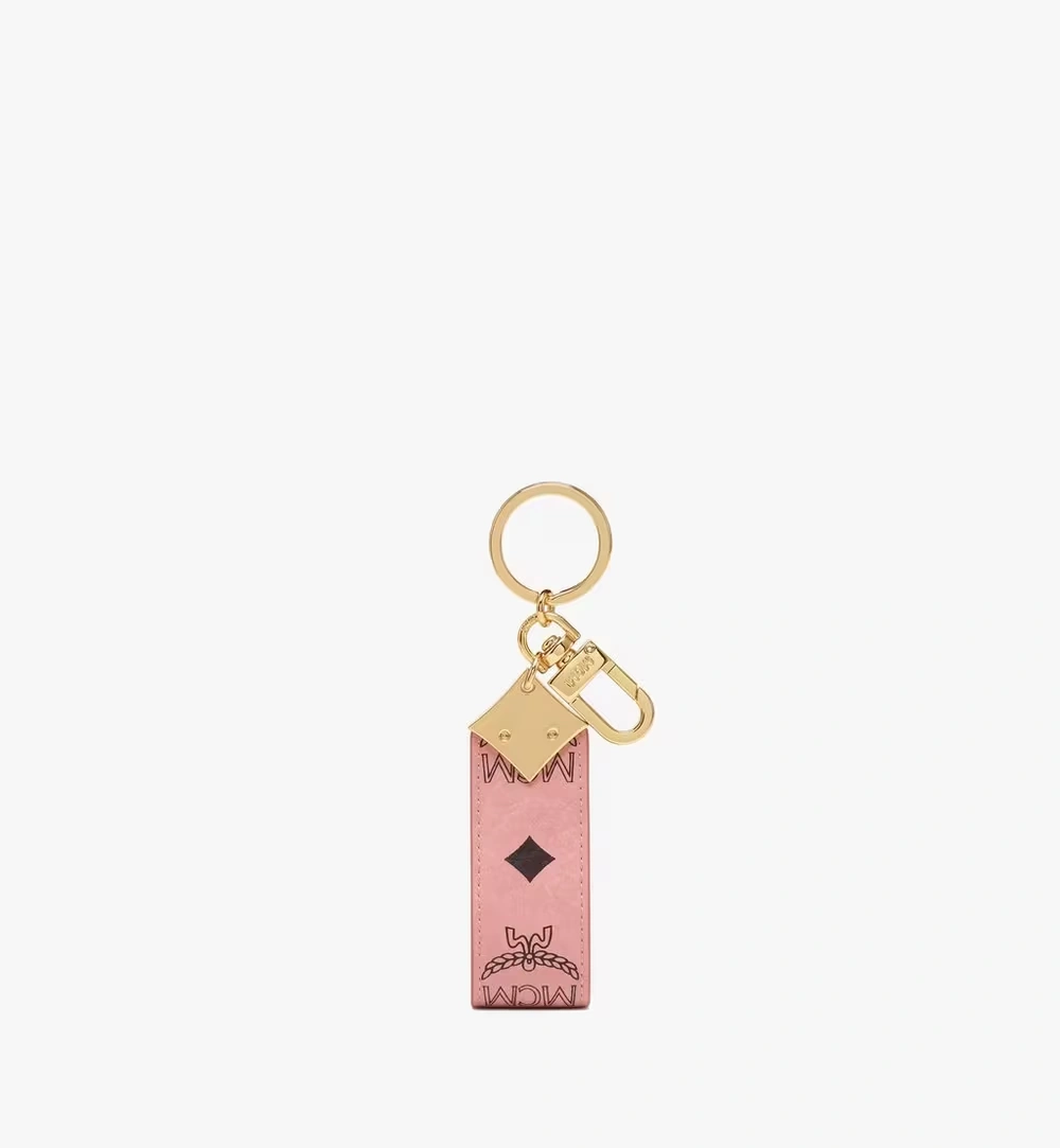 One Size Aren Diamond Logo Key Holder in Visetos Pink