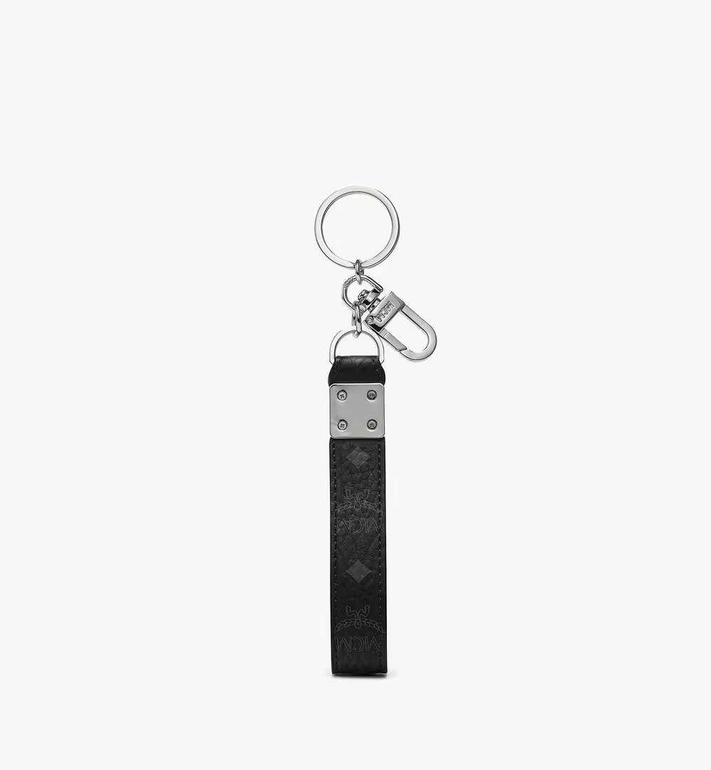 One Size Aren Key Holder in Visetos Black