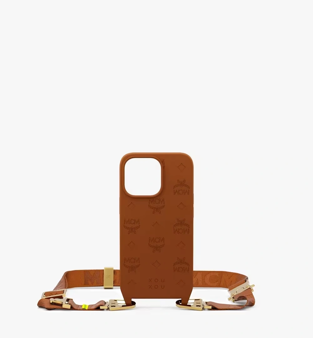 iPhone 13 Pro Max iPhone 13 Pro Max MCM x XOUXOU Case Cognac