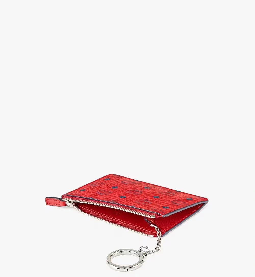 One Size Key Pouch in Visetos Original Red